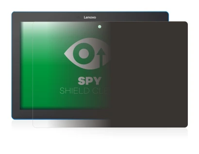 Immagine del dispositivo Lenovo Tab 10 TB-X103F con un'ampia varietà di protezioni per lo schermo.