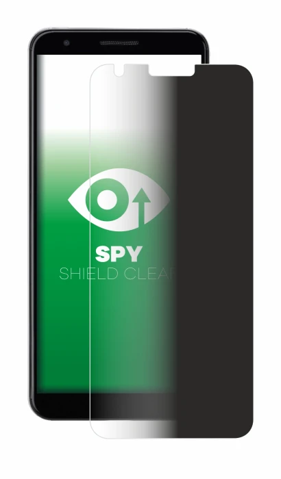 Immagine del dispositivo Google Pixel 3a con un'ampia varietà di protezioni per lo schermo.