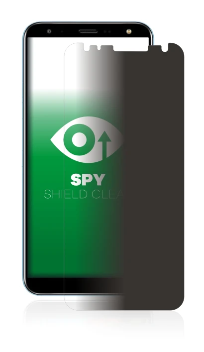 Immagine del dispositivo LG K40 con un'ampia varietà di protezioni per lo schermo.