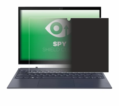 Immagine del dispositivo Lenovo Yoga Duet 7 con un'ampia varietà di protezioni per lo schermo.