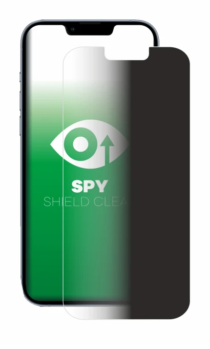 Immagine del dispositivo Apple iPhone 13 Pro Max con un'ampia varietà di protezioni per lo schermo.