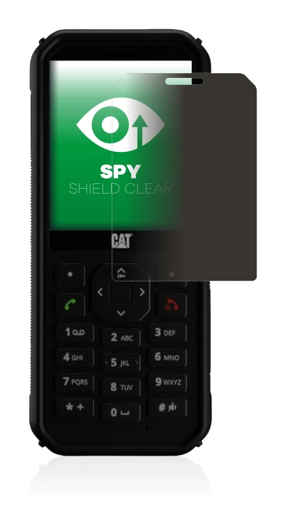 Immagine del dispositivo Caterpillar Cat B40 con un'ampia varietà di protezioni per lo schermo.