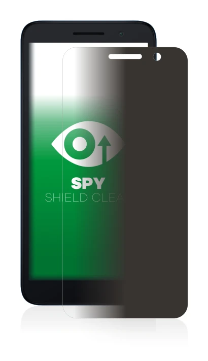 Immagine del dispositivo Alcatel 1 (2021) con un'ampia varietà di protezioni per lo schermo.