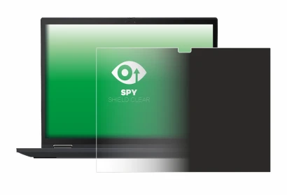 Immagine del dispositivo Lenovo ThinkPad X13 Yoga Gen 2 con un'ampia varietà di protezioni per lo schermo.