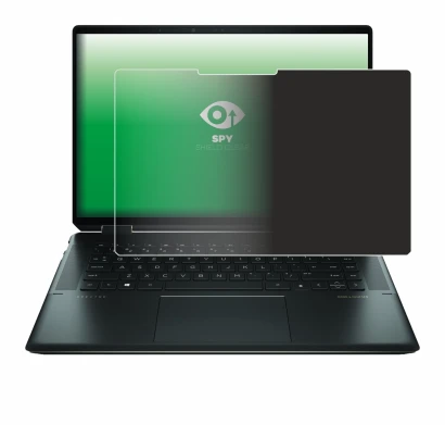 Immagine del dispositivo HP Spectre x360 16" 2-in-1 2021 con un'ampia varietà di protezioni per lo schermo.