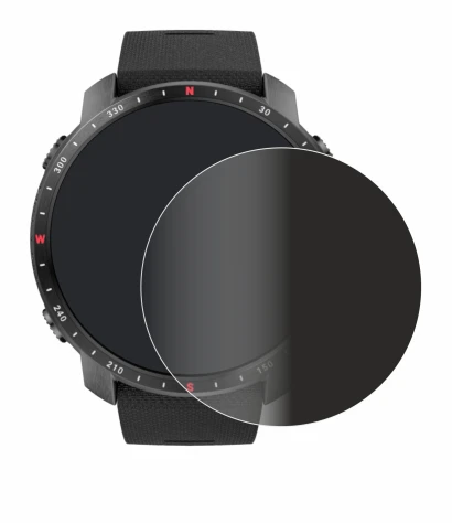 Immagine del dispositivo Polar Grit X Pro con un'ampia varietà di protezioni per lo schermo.