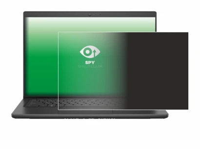 Immagine del dispositivo Dell Latitude 3420 con un'ampia varietà di protezioni per lo schermo.