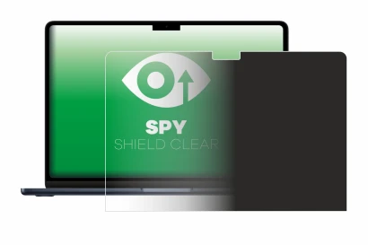 Immagine del dispositivo Apple MacBook Air 13" M2 2022 con un'ampia varietà di protezioni per lo schermo.