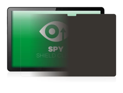 Immagine del dispositivo Lenovo Tab M10 (3a Gen.) con un'ampia varietà di protezioni per lo schermo.