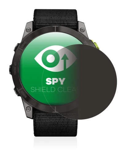 Immagine del dispositivo Garmin Enduro 2 con un'ampia varietà di protezioni per lo schermo.