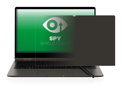 Immagine del dispositivo Samsung Galaxy Book3 360 13" con un'ampia varietà di protezioni per lo schermo.