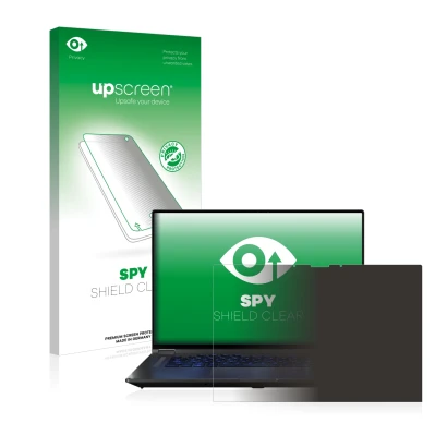 Parte frontale di una confezione del prodotto con il logo del marchio upscreen. Accanto è raffigurato il dispositivo ASUS ROG