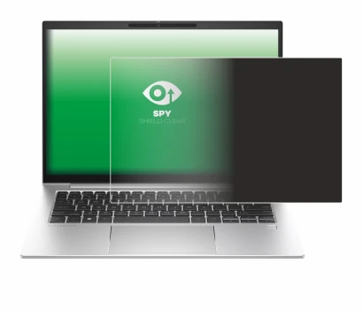 Immagine del dispositivo HP EliteBook 840 G10 con un'ampia varietà di protezioni per lo schermo.