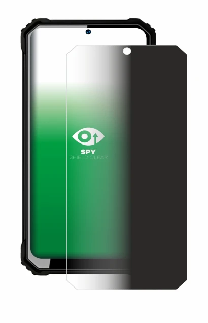 Immagine del dispositivo Oukitel WP23 con un'ampia varietà di protezioni per lo schermo.
