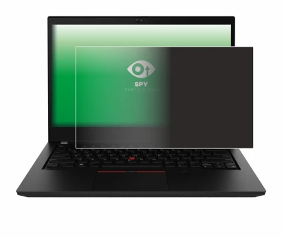 Immagine del dispositivo Lenovo ThinkPad P14s Gen 2 con un'ampia varietà di protezioni per lo schermo.