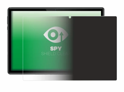 Immagine del dispositivo Doogee U10 con un'ampia varietà di protezioni per lo schermo.