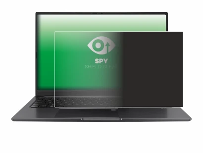 Immagine del dispositivo ASUS Vivobook 15 OLED con un'ampia varietà di protezioni per lo schermo.