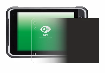 Immagine del dispositivo Handheld Algiz RT8 con un'ampia varietà di protezioni per lo schermo.