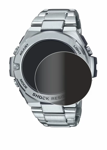 Immagine del dispositivo Casio G-Shock GST-B500D-1A con un'ampia varietà di protezioni per lo schermo.