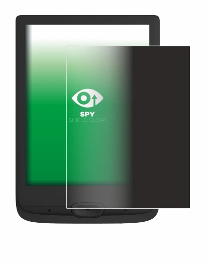 Immagine del dispositivo PocketBook Basic Lux 4 con un'ampia varietà di protezioni per lo schermo.