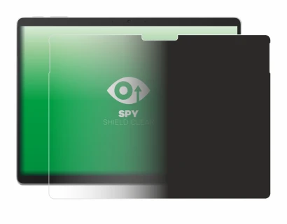 Immagine del dispositivo Microsoft Surface Pro 10 con un'ampia varietà di protezioni per lo schermo.