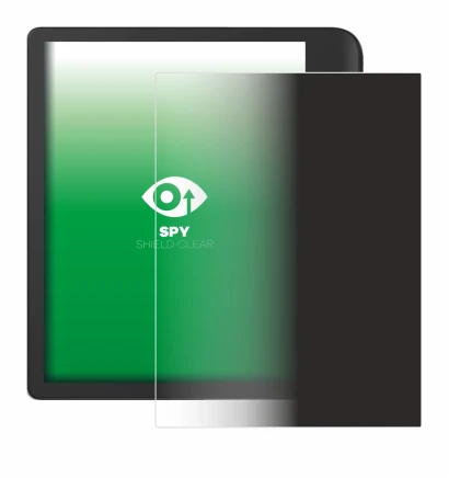 Immagine del dispositivo Tolino Vision Color 2024 con un'ampia varietà di protezioni per lo schermo.