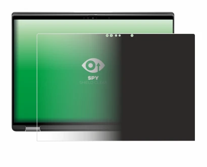 Immagine del dispositivo Dell Latitude 7440 2-in-1 con un'ampia varietà di protezioni per lo schermo.