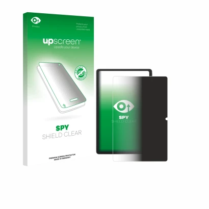 Parte frontale di una confezione del prodotto con il logo del marchio upscreen. Accanto è raffigurato il dispositivo Blackview