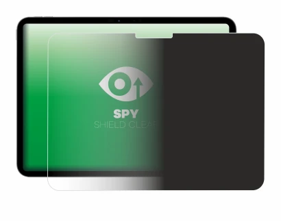 Immagine del dispositivo Apple iPad Pro 11" 2024 (in formato orizzontale) con un'ampia varietà di protezioni per lo schermo.