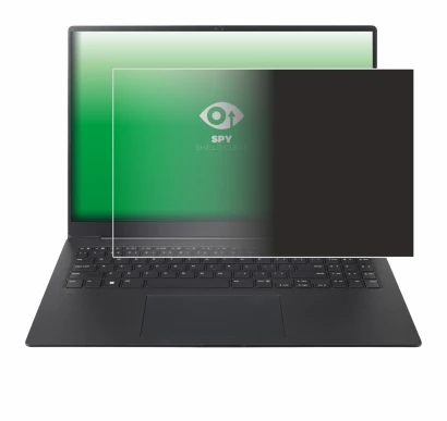 Immagine del dispositivo LG gram Pro 16 2024 con un'ampia varietà di protezioni per lo schermo.