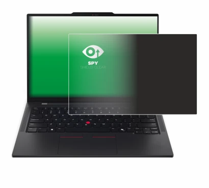 Immagine del dispositivo Lenovo ThinkPad T14s Gen 6 con un'ampia varietà di protezioni per lo schermo.