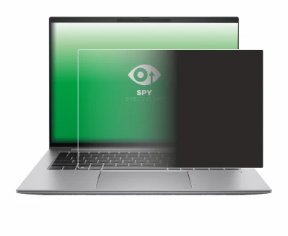 Immagine del dispositivo HP Zbook Firefly 14 G11 con un'ampia varietà di protezioni per lo schermo.