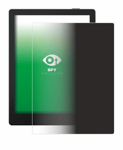 Immagine del dispositivo Boox Go 6 con un'ampia varietà di protezioni per lo schermo.