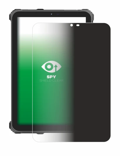 Immagine del dispositivo Oukitel RT3 Pro con un'ampia varietà di protezioni per lo schermo.