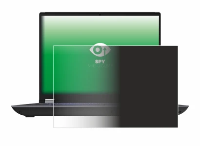 Immagine del dispositivo Lenovo ThinkPad P16 Gen 2 Non-Touch con un'ampia varietà di protezioni per lo schermo.