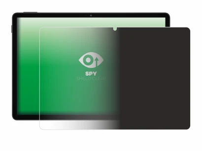 Immagine del dispositivo Doogee U11 con un'ampia varietà di protezioni per lo schermo.