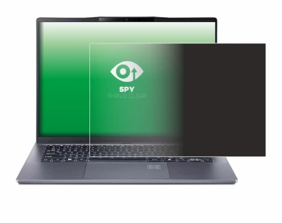 Immagine del dispositivo Acer Swift Go 14 AI con un'ampia varietà di protezioni per lo schermo.