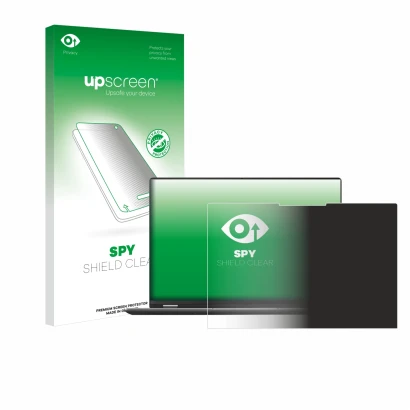 Parte frontale di una confezione del prodotto con il logo del marchio upscreen. Accanto è raffigurato il dispositivo ASUS Vivo