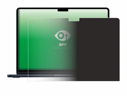 Immagine del dispositivo Apple MacBook Air 13" M4 2025 con un'ampia varietà di protezioni per lo schermo.