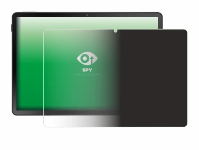 Immagine del dispositivo Doogee U11 Pro con un'ampia varietà di protezioni per lo schermo.