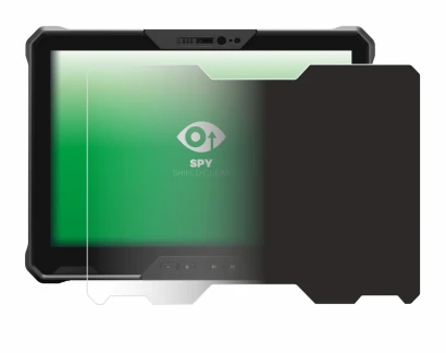 Immagine del dispositivo Dell Latitude 7030 Rugged Extreme con un'ampia varietà di protezioni per lo schermo.