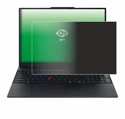 Immagine del dispositivo Lenovo ThinkPad E16 Gen 3 con un'ampia varietà di protezioni per lo schermo.