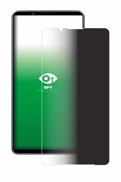 Immagine del dispositivo Sony Xperia 1 VII con un'ampia varietà di protezioni per lo schermo.