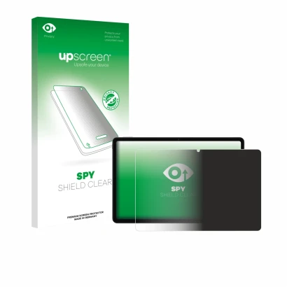 Parte frontale di una confezione del prodotto con il logo del marchio upscreen. Accanto è raffigurato il dispositivo Xiaomi Re