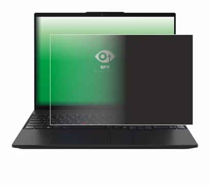 Immagine del dispositivo Lenovo ThinkPad L16 Gen 2 con un'ampia varietà di protezioni per lo schermo.