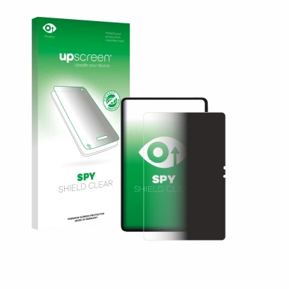 Parte frontale di una confezione del prodotto con il logo del marchio upscreen. Accanto è raffigurato il dispositivo Blackview