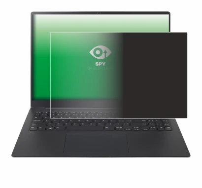 Immagine del dispositivo LG gram Pro 16 2025 con un'ampia varietà di protezioni per lo schermo.