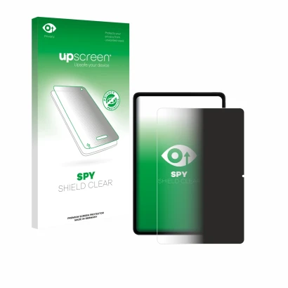 Parte frontale di una confezione del prodotto con il logo del marchio upscreen. Accanto è raffigurato il dispositivo Xiaomi Re