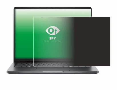 Immagine del dispositivo Dell Pro 14 con un'ampia varietà di protezioni per lo schermo.