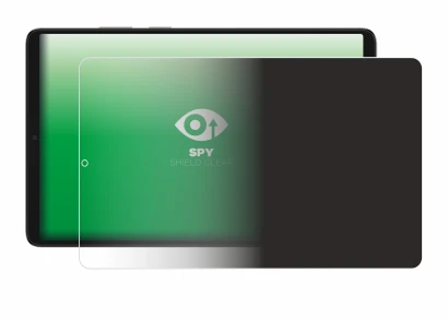 Immagine del dispositivo Samsung Galaxy Tab A11 8.7" (in formato orizzontale) con un'ampia varietà di protezioni per lo scherm